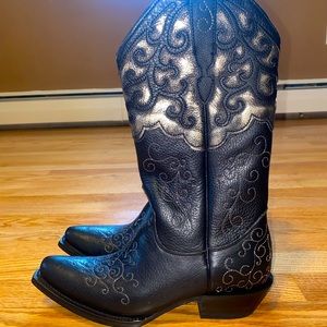 Leather Cowboy Boots